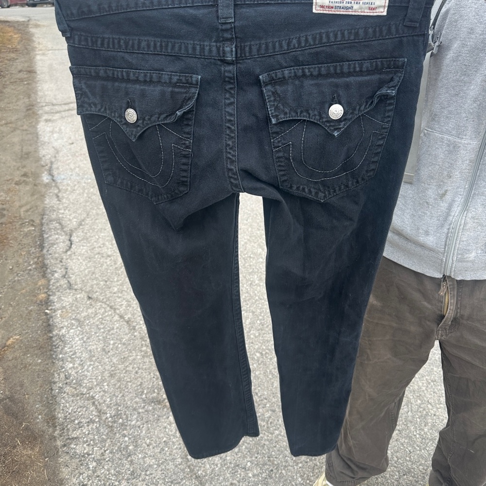 True Religion Charcoal Denim Jeans, Old Gen